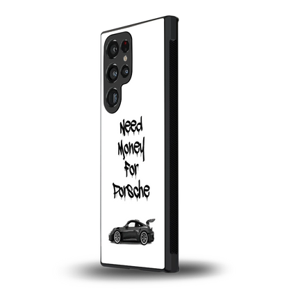 Luxury Hustle samsung galaxy s23 ultra mobile cover | shockproof glass phone case