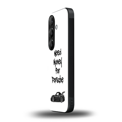 Luxury Hustle samsung galaxy s24 fe mobile cover | shockproof glass phone case