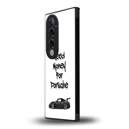 Luxury Hustle vivo v40 pro mobile cover | shockproof glass phone case
