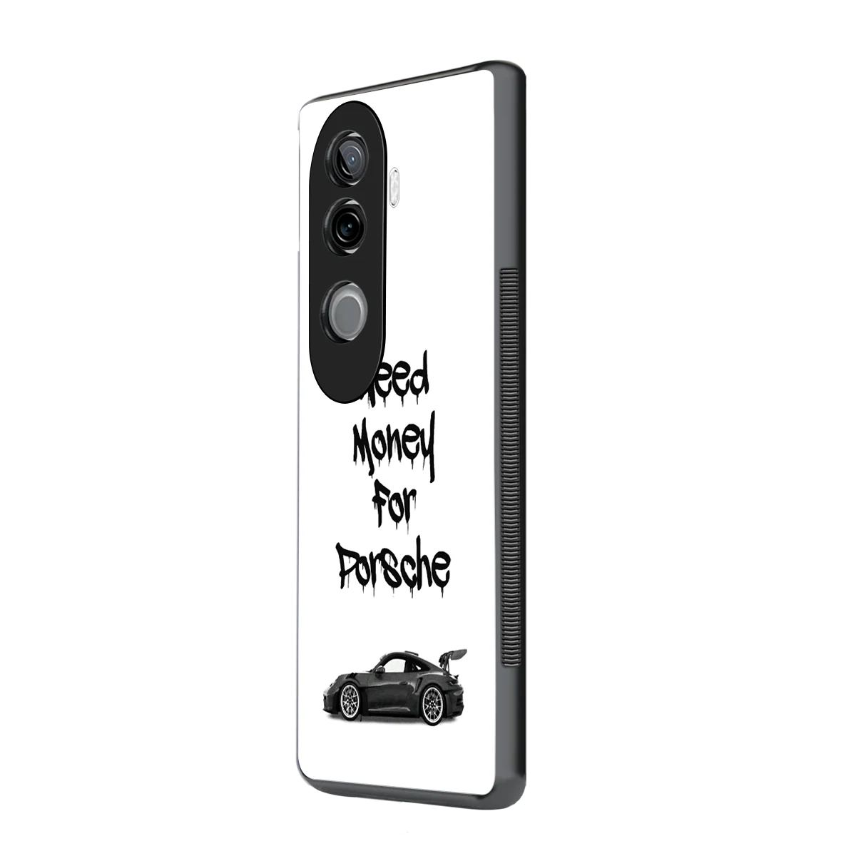 Luxury Hustle vivo v40e mobile cover | shockproof glass phone case