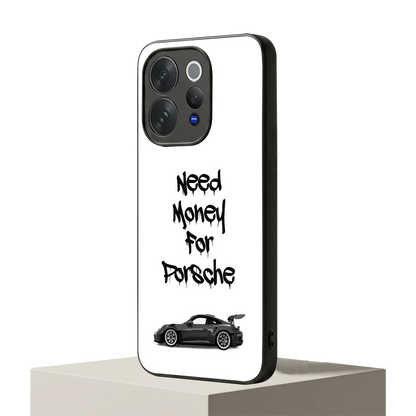 Luxury Hustle vivo v70 elite mobile cover | shockproof glass phone case