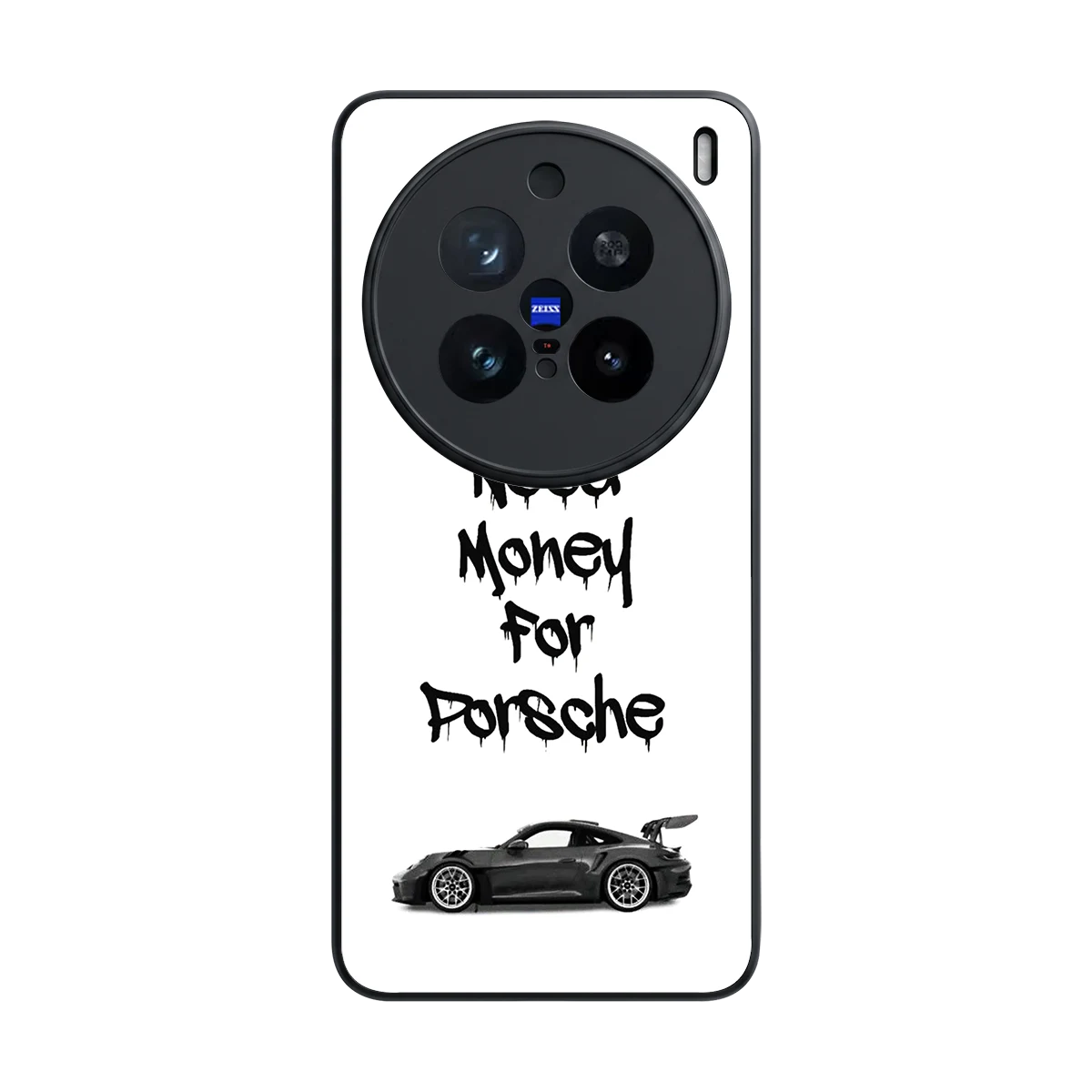 Luxury Hustle back phone cover | glass case for vivo x200 pro