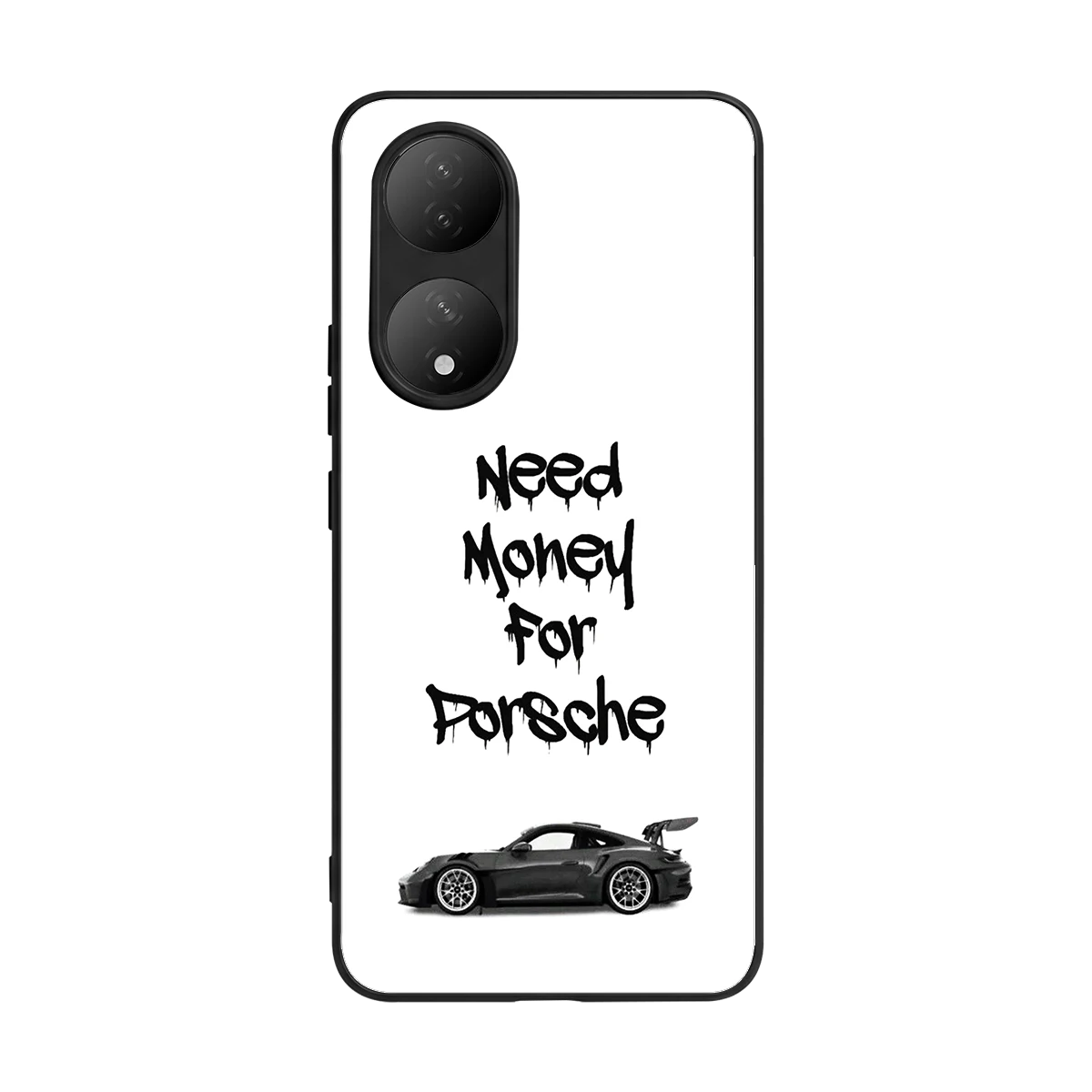 Luxury Hustle back phone cover | glass case for Vivo-y100