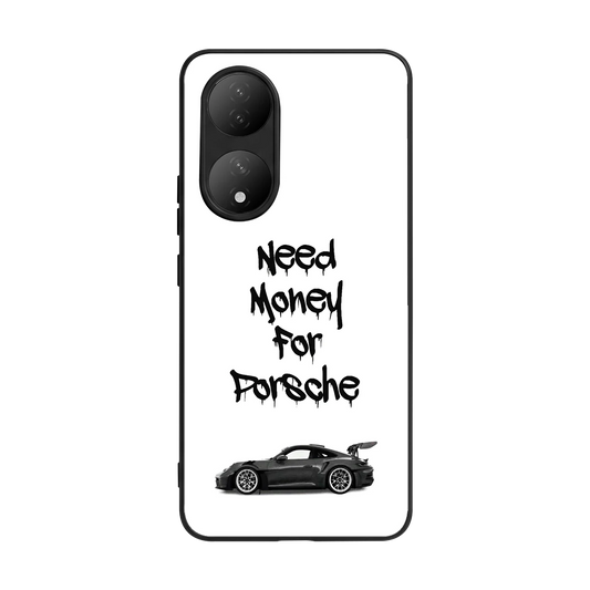 Luxury Hustle back phone cover | glass case for Vivo-y100