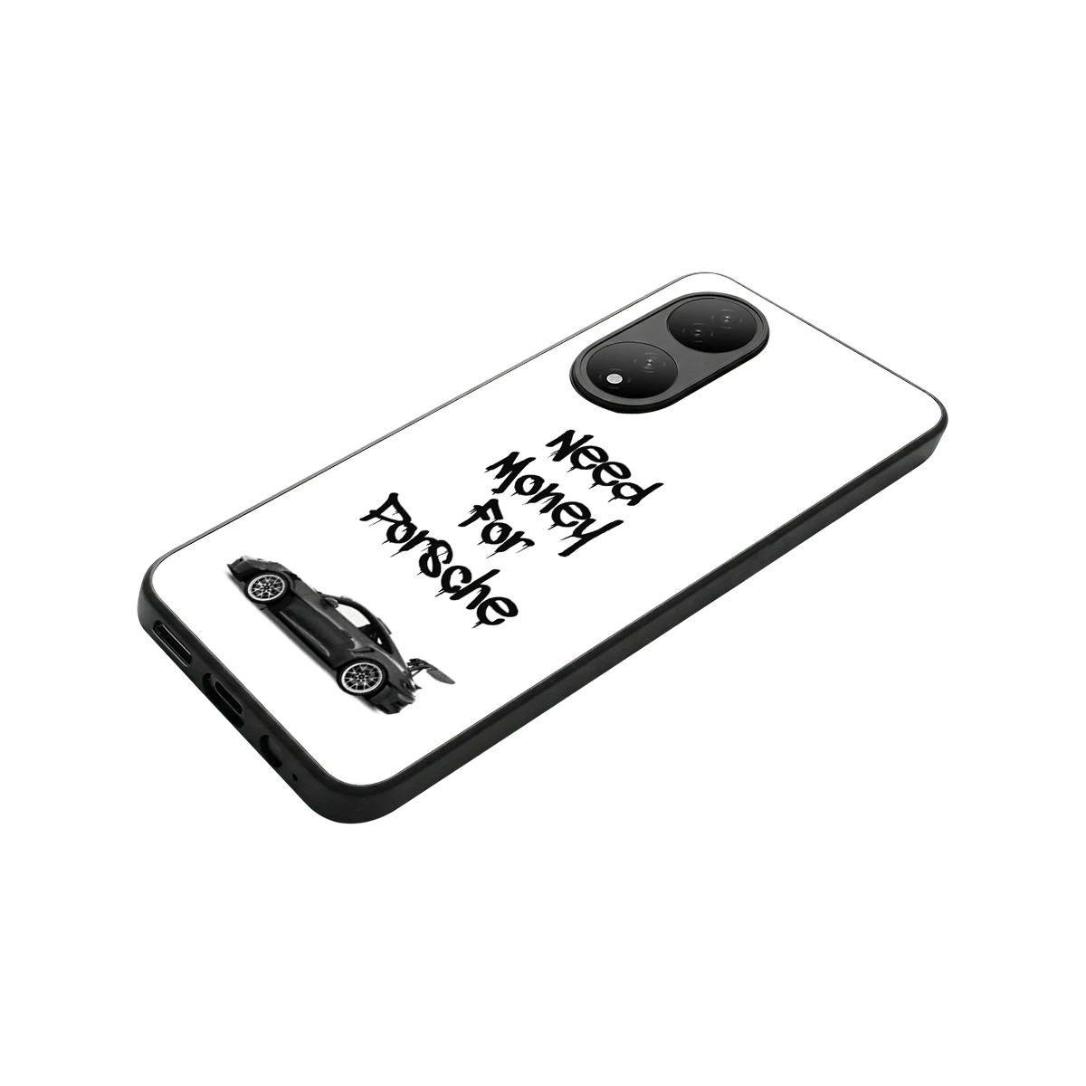 Luxury Hustle stylish phone case for Vivo-y100 | glossy glass and slim fit