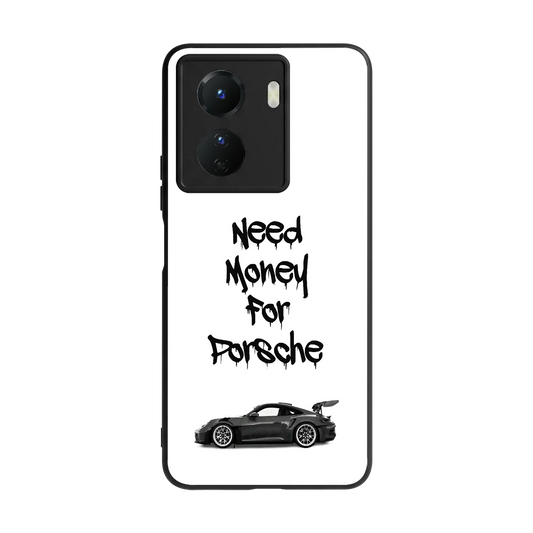 Luxury Hustle back phone cover | glass case for vivo y16