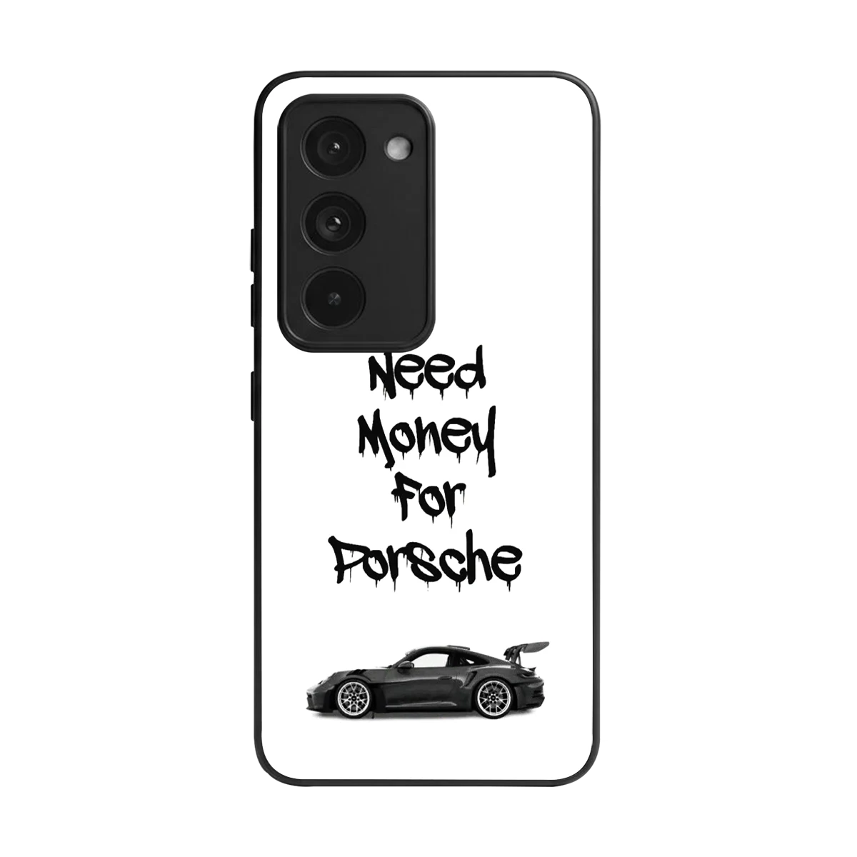 Luxury Hustle back phone cover | glass case for redmi 15 5g