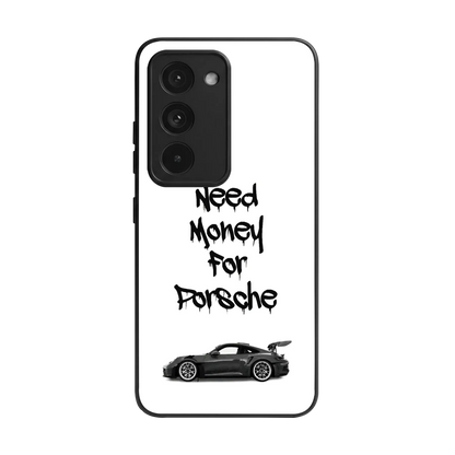 Luxury Hustle back phone cover | glass case for redmi 15 5g