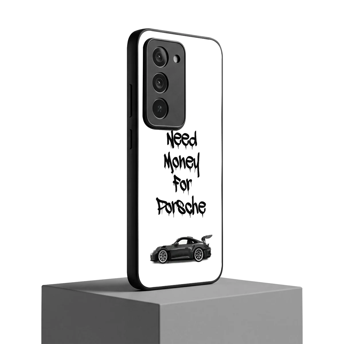 Luxury Hustle redmi 15 5g mobile cover | shockproof glass phone case