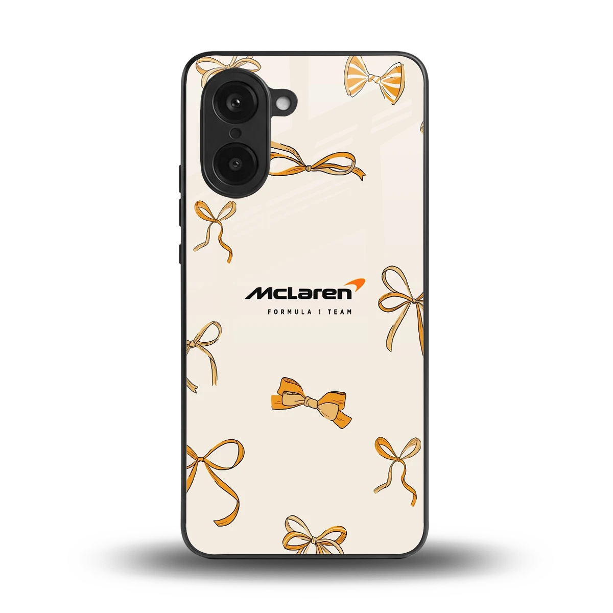 MCL X Bows back phone cover | glass case for oneplus nord ce5 5g