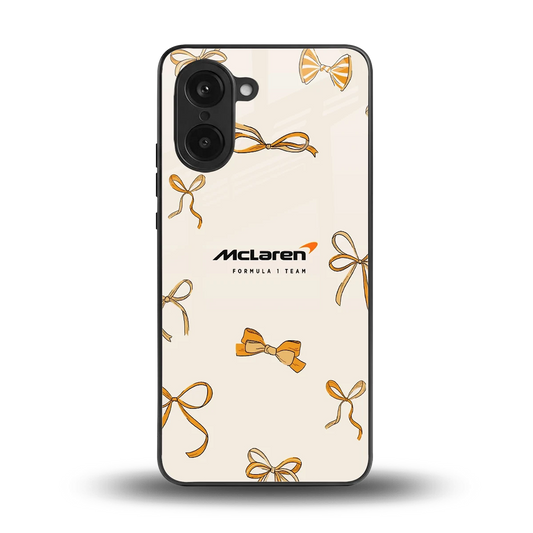 MCL X Bows back phone cover | glass case for oneplus nord ce5 5g
