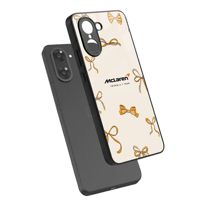 MCL X Bows sleek oneplus nord ce5 5g cover with tempered glass back and TPU edges