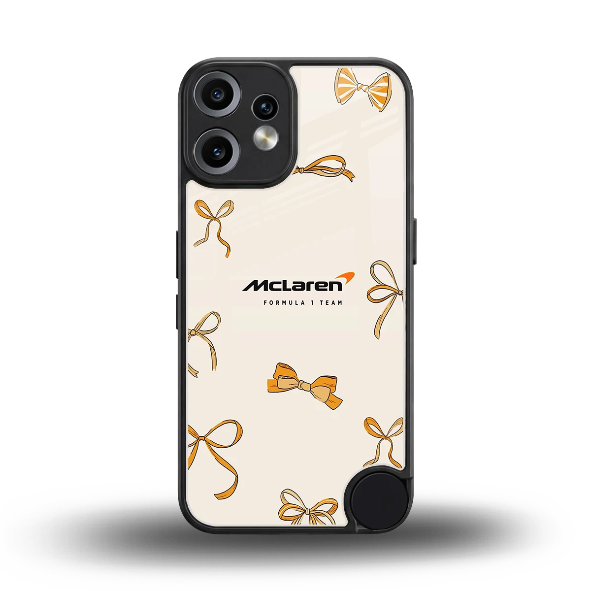 MCL X Bows back phone cover | glass case for cmf nothing phone 2 pro
