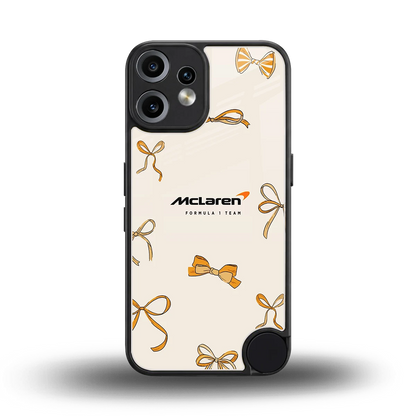 MCL X Bows back phone cover | glass case for cmf nothing phone 2 pro