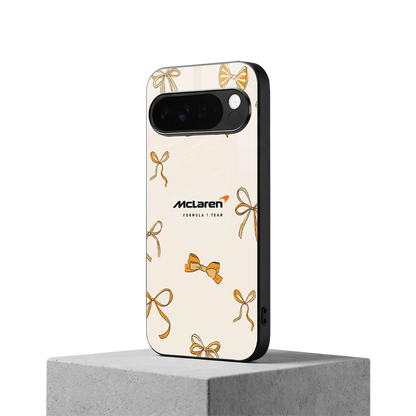 MCL X Bows google pixel 10 pro xl mobile cover | shockproof glass phone case