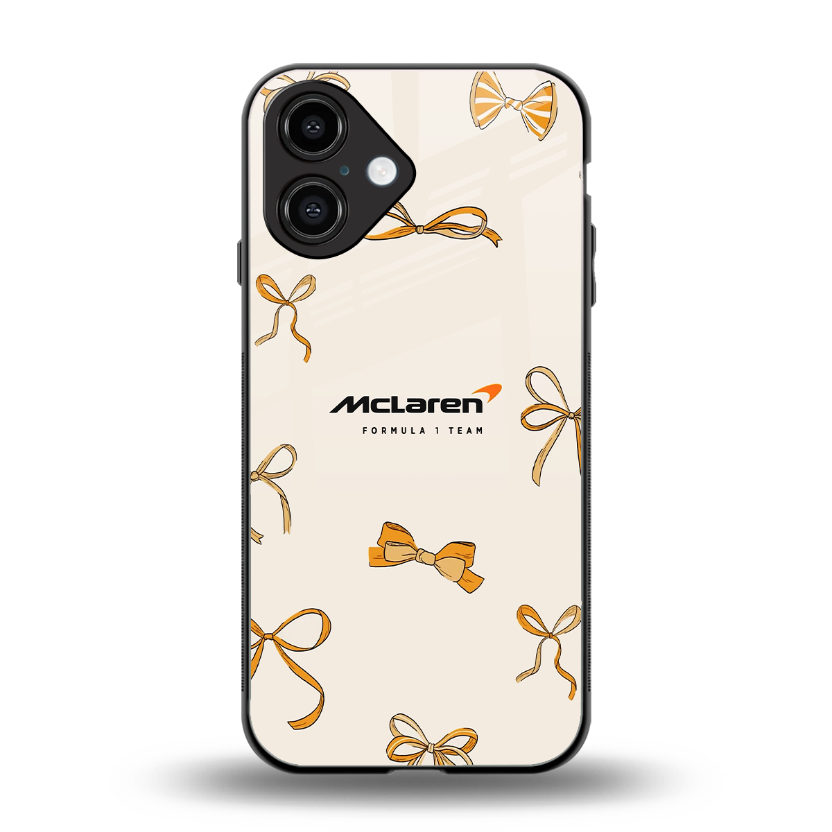 MCL X Bows Phone Case for Iphone 16 | Glass Case