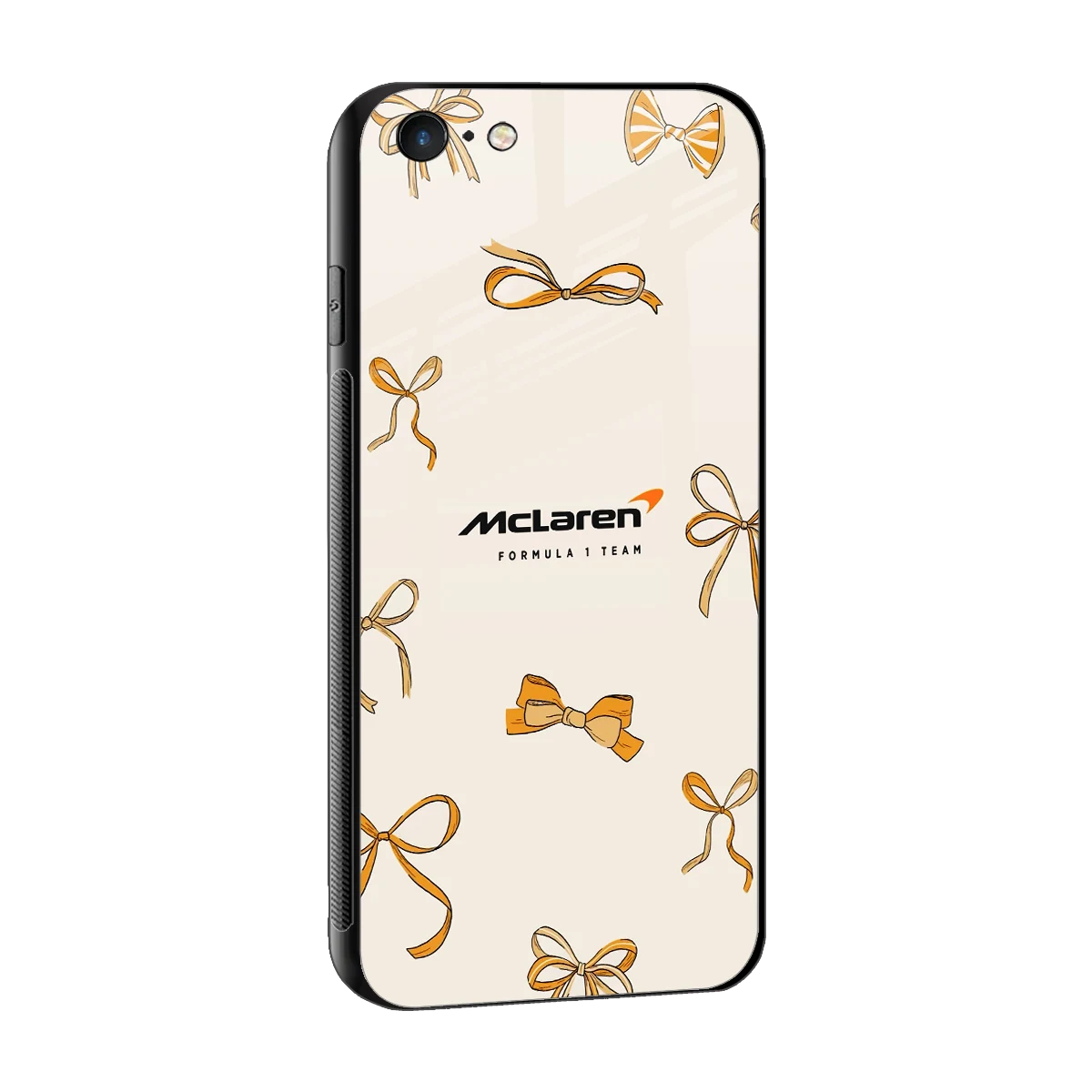 MCL X Bows sleek iphone 6 cover with tempered glass back and TPU edges