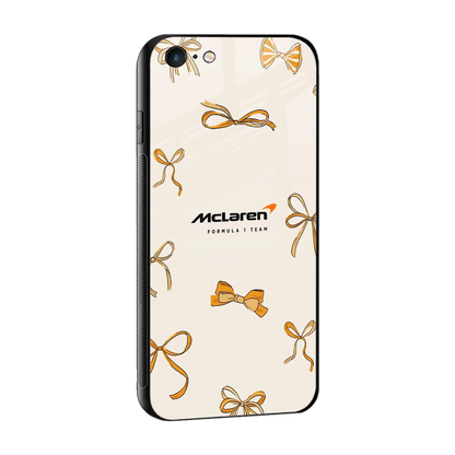MCL X Bows sleek iphone 6s plus cover with tempered glass back and TPU edges