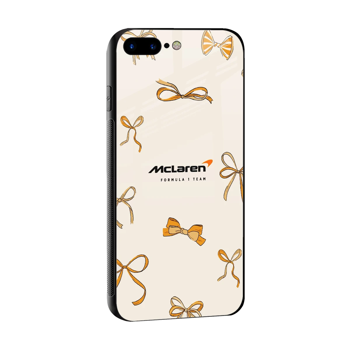 MCL X Bows sleek iphone 7 plus cover with tempered glass back and TPU edges