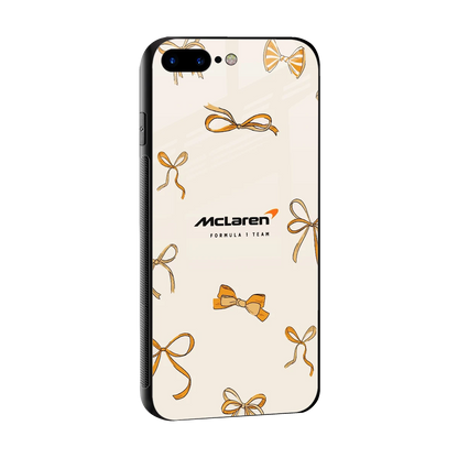 MCL X Bows sleek iphone 7 plus cover with tempered glass back and TPU edges