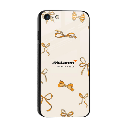 MCL X Bows sleek iphone 7 cover with tempered glass back and TPU edges