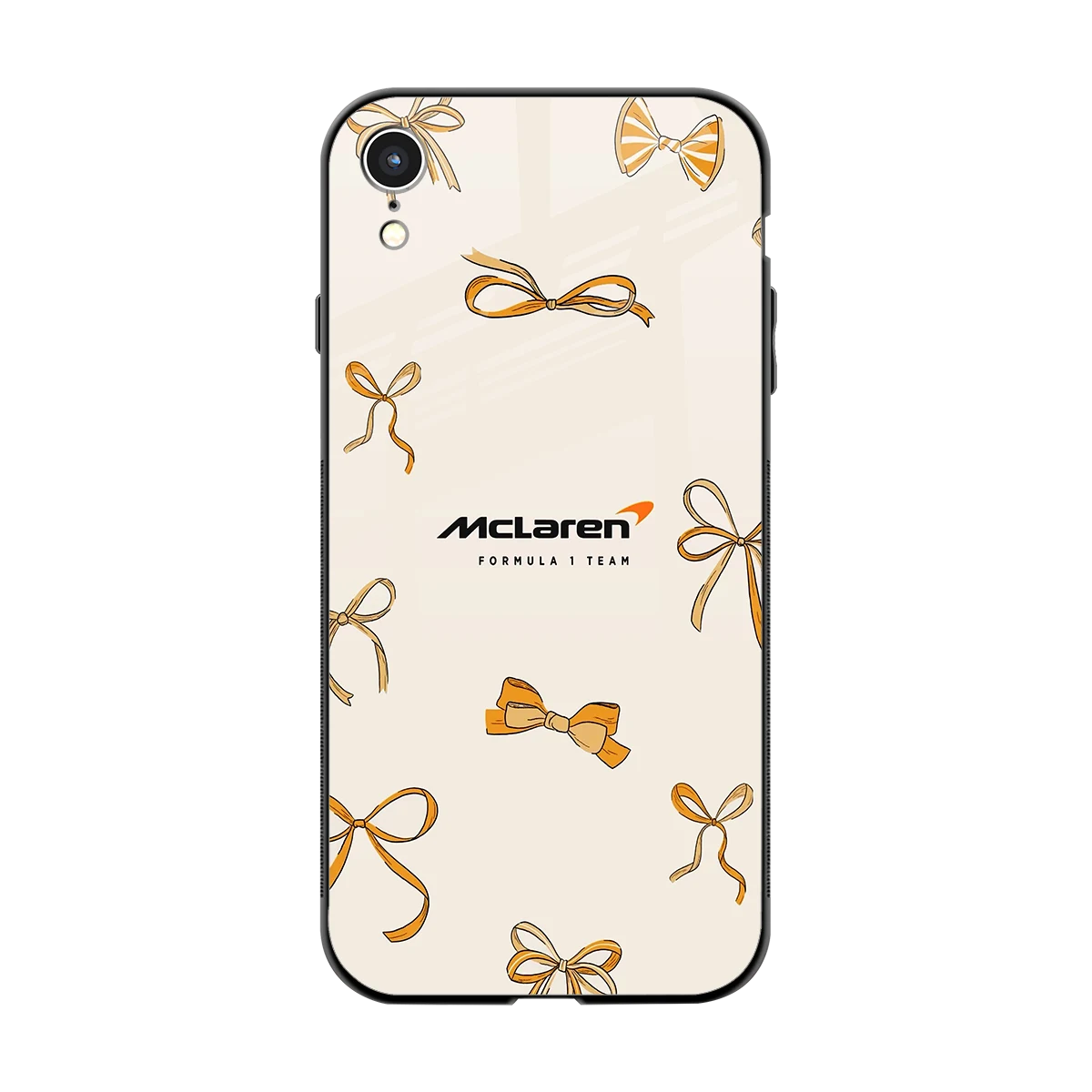 MCL X Bows back phone cover | glass case for iphone xr