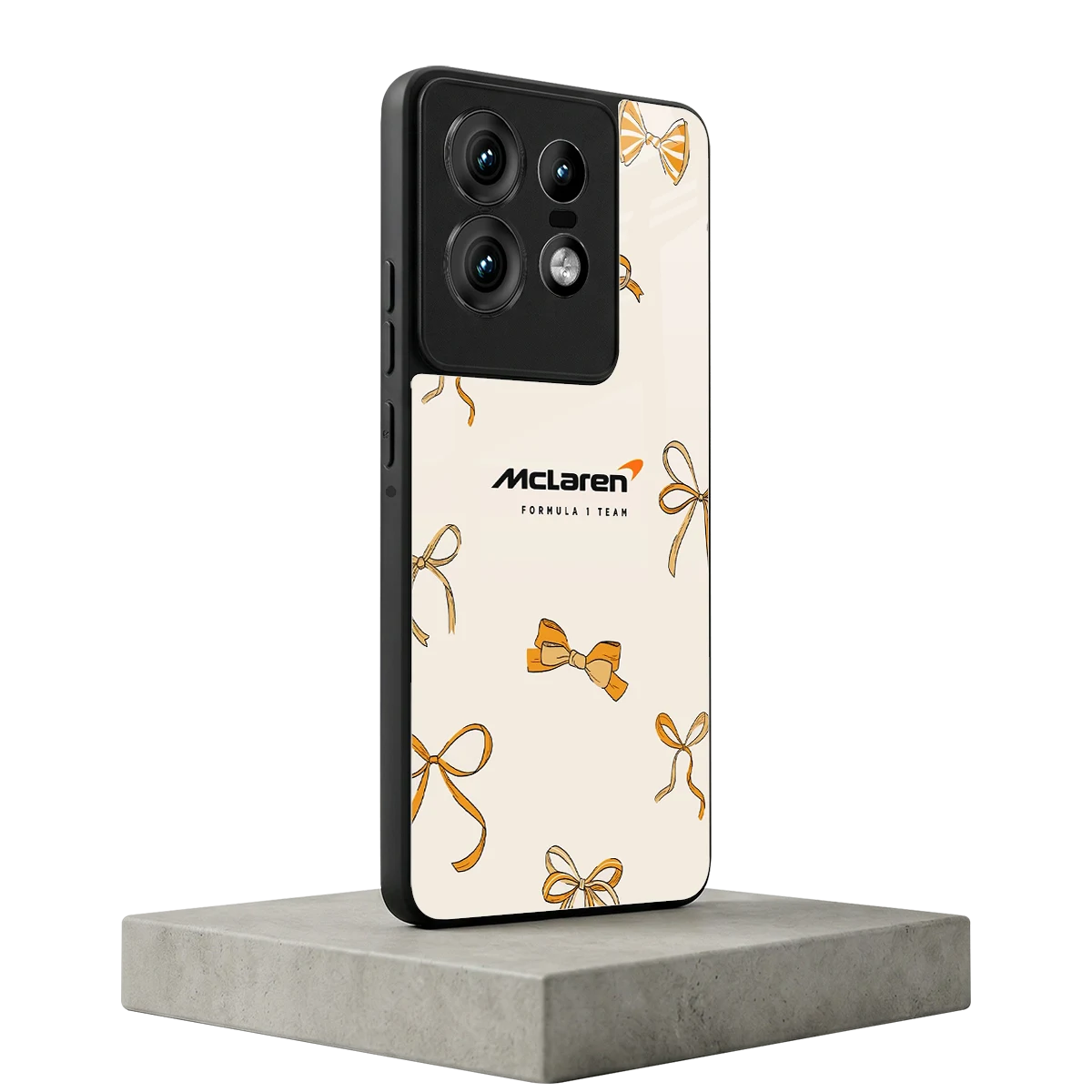 MCL X Bows motorola edge 50 pro mobile cover | shockproof glass phone case