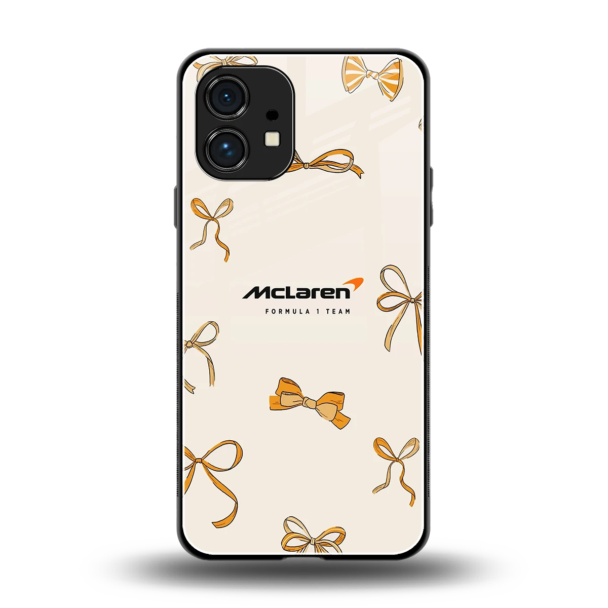 MCL X Bows back phone cover | glass case for nothing phone 1