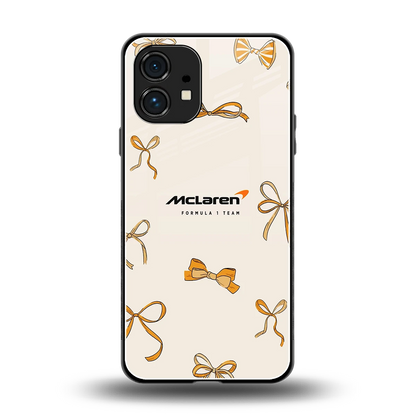 MCL X Bows back phone cover | glass case for nothing phone 1
