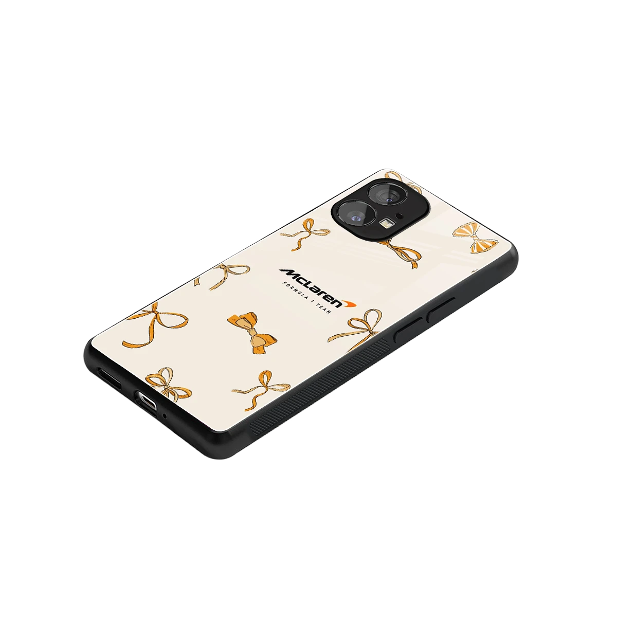 MCL X Bows stylish phone case for nothing phone 1 | glossy glass and slim fit
