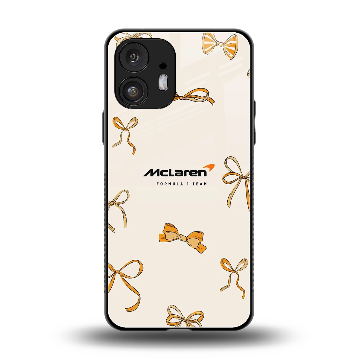 MCL X Bows back phone cover | glass case for nothing phone 2
