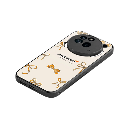 MCL X Bows stylish phone case for nothing phone 3a pro | glossy glass and slim fit