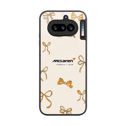 MCL X Bows back phone cover | glass case for nothing phone 4a