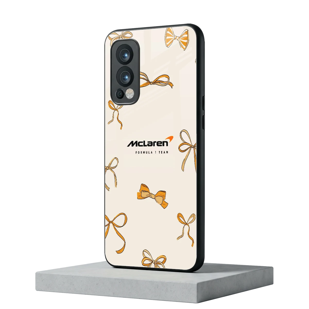 MCL X Bows oneplus nord 2 mobile cover | shockproof glass phone case