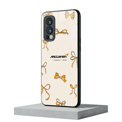 MCL X Bows oneplus nord 2 mobile cover | shockproof glass phone case