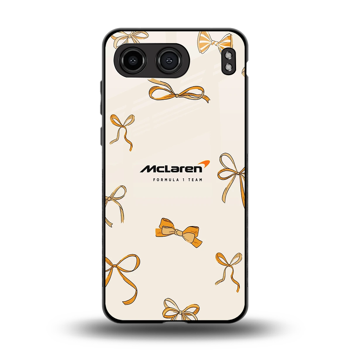 MCL X Bows back phone cover | glass case for oneplus nord 4