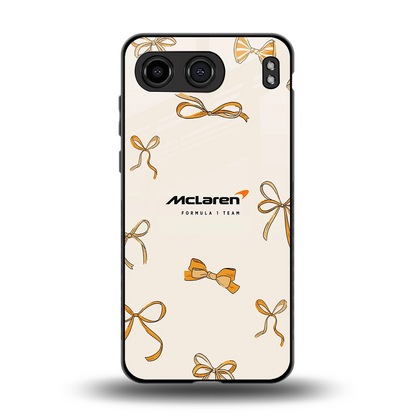 MCL X Bows back phone cover | glass case for oneplus nord 4