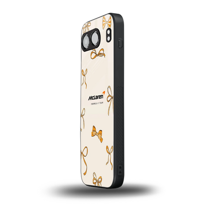 MCL X Bows oneplus nord 4 mobile cover | shockproof glass phone case