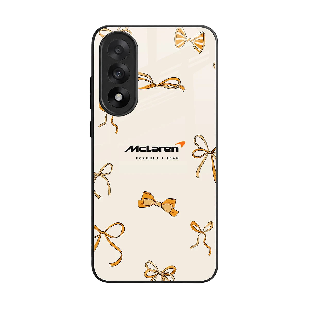 MCL X Bows back phone cover | glass case for oneplus nord 5