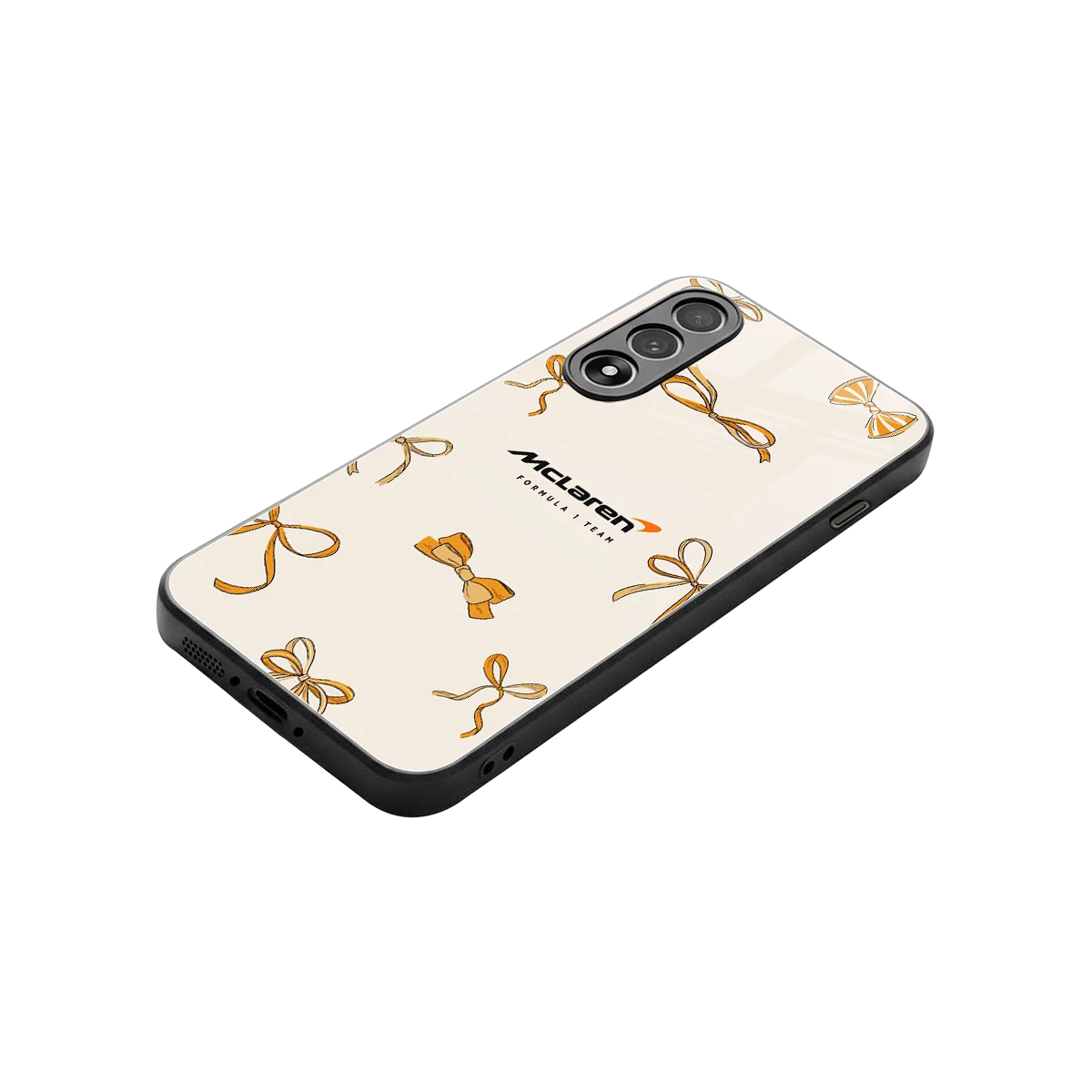 MCL X Bows stylish phone case for oneplus nord 5 | glossy glass and slim fit