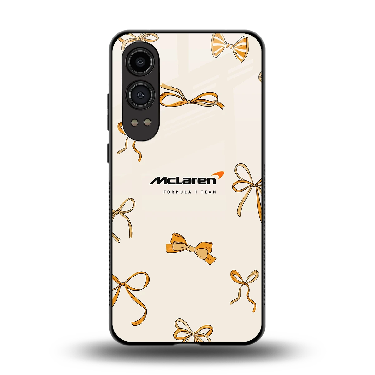 MCL X Bows back phone cover | glass case for oneplus nord ce 4 lite