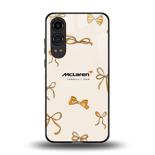MCL X Bows back phone cover | glass case for oneplus nord ce 4 lite