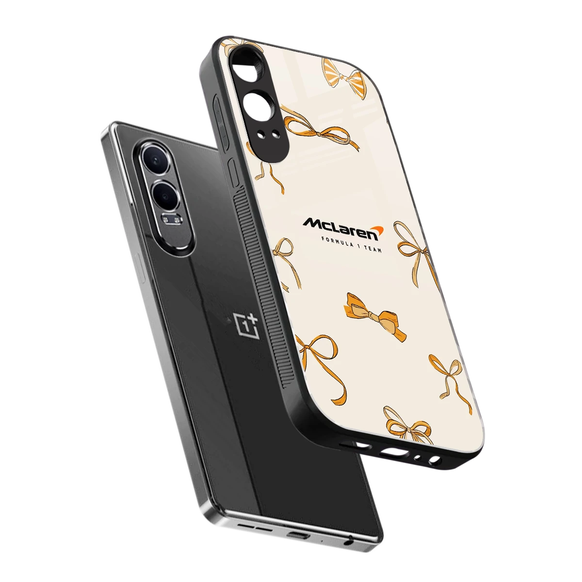MCL X Bows sleek oneplus nord ce 4 lite cover with tempered glass back and TPU edges