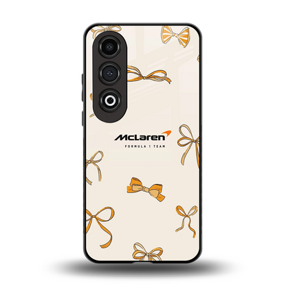 MCL X Bows back phone cover | glass case for oneplus nord ce 4