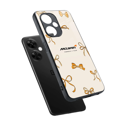 MCL X Bows sleek oneplus nord ce 3 lite cover with tempered glass back and TPU edges