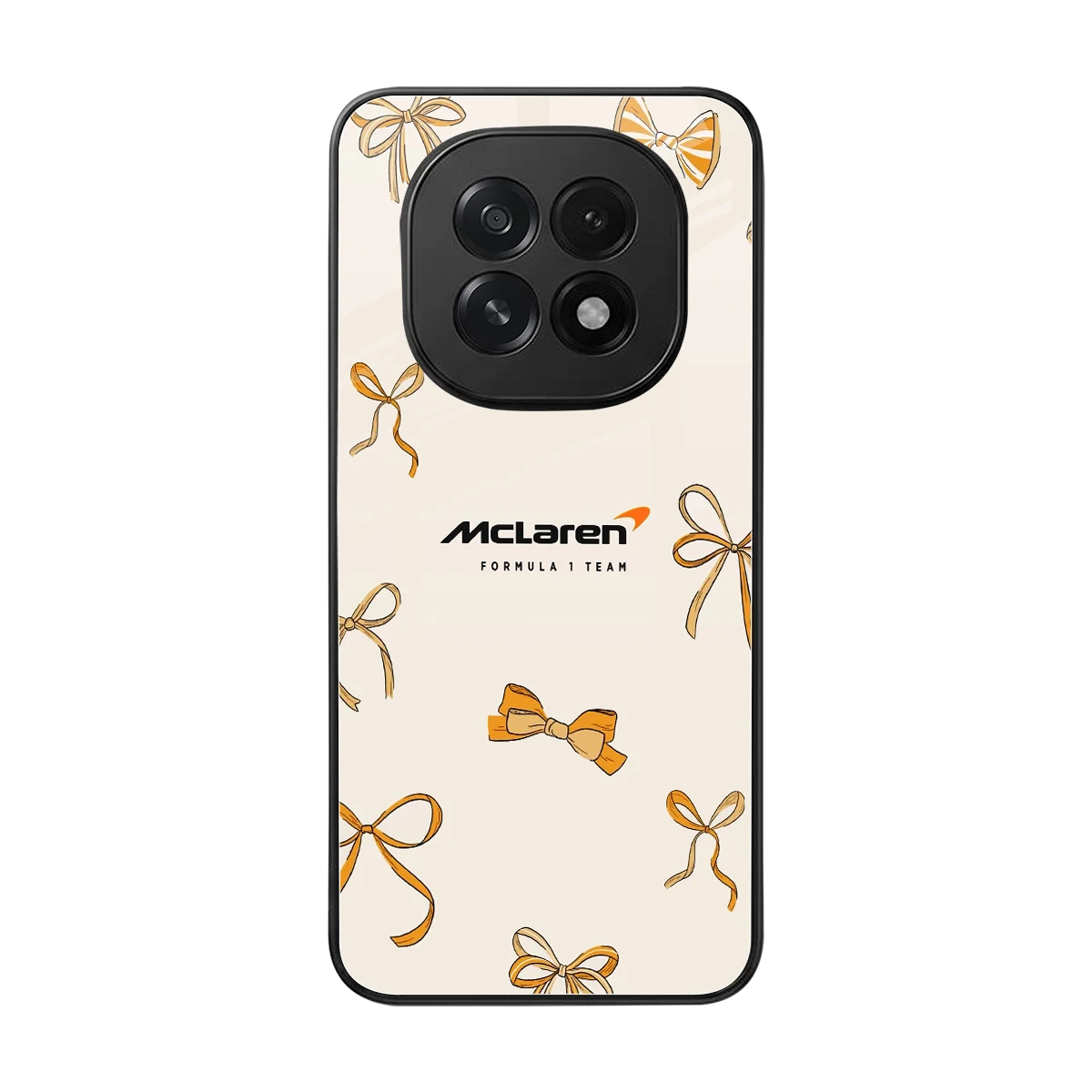 MCL X Bows back phone cover | glass case for oppo f29 5g