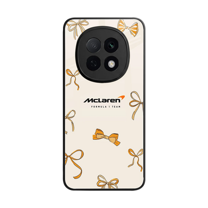 MCL X Bows back phone cover | glass case for oppo f29 pro 5g