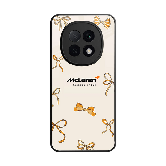 MCL X Bows back phone cover | glass case for oppo f29 pro 5g