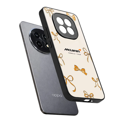 MCL X Bows sleek oppo f29 pro 5g cover with tempered glass back and TPU edges