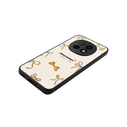 MCL X Bows stylish phone case for oppo f29 pro 5g | glossy glass and slim fit